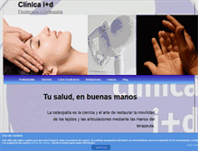 Tablet Screenshot of clinica-id.com